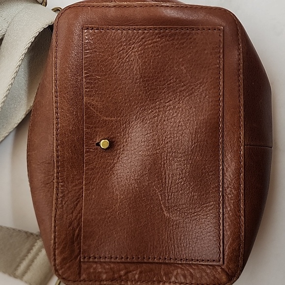 Madewell Brown Leather Transport Crossbody Camera Bag With Adjustable Strap - Picture 2 of 13